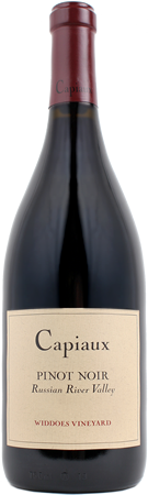 widdoes vineyard pinot noir bottle shot