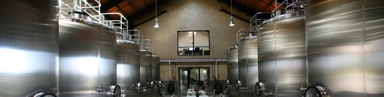 Capiaux Cellars tank room